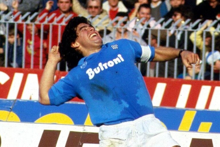 Maradona, il primo gol italiano e Gianluca Pacchiarotti