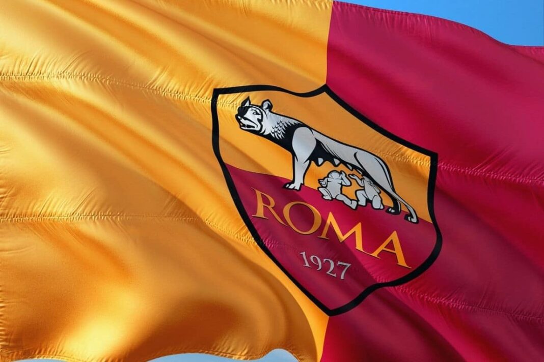 bandiera maglia roma