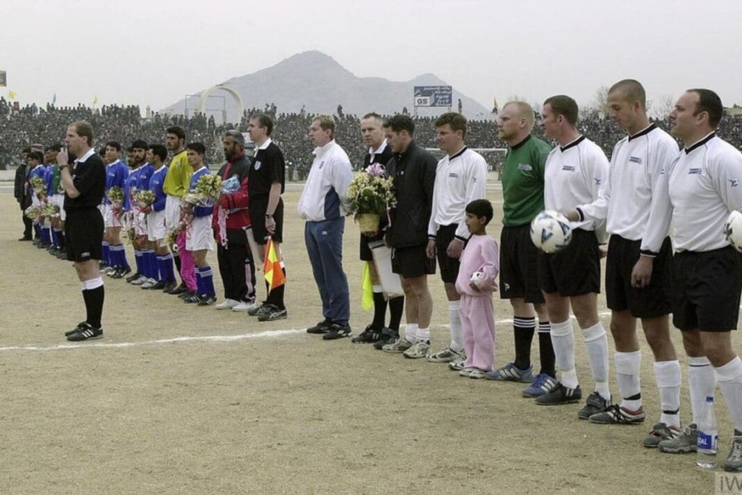 afghanistan kabul partita calcio