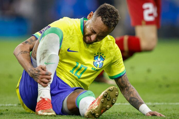 infortunio neymar brasile mondiali 2022