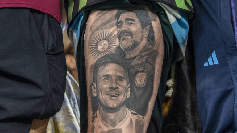 Davvero Maradona non avrebbe accettato di portare il Bisht come Messi?