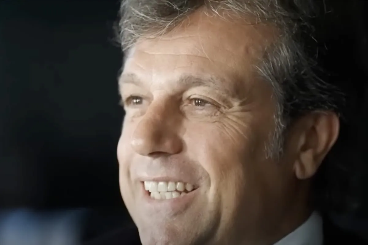 Giuntoli direttore sportivo della Juve sorride