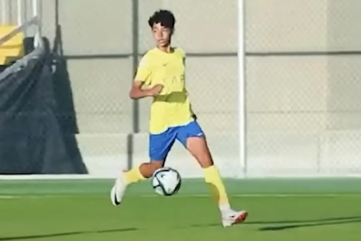 Ronaldo jr in azione