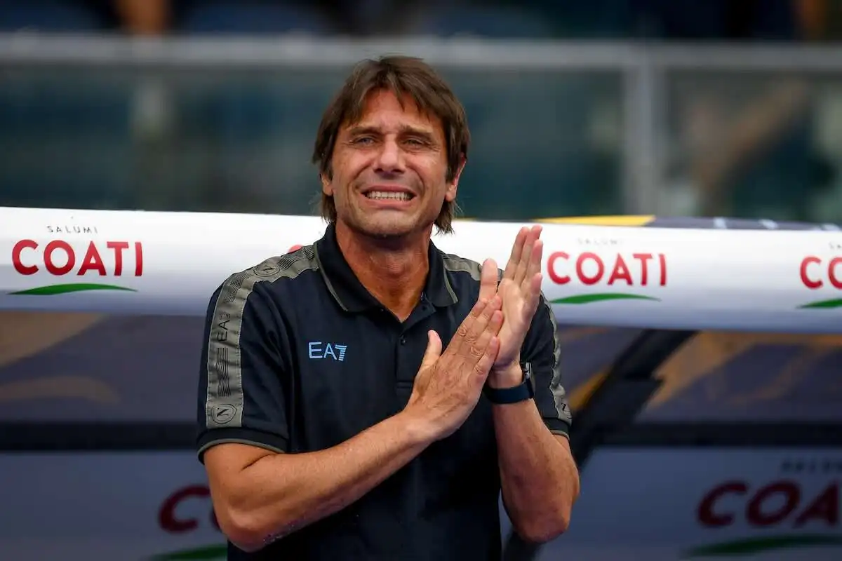 Conte in panchina