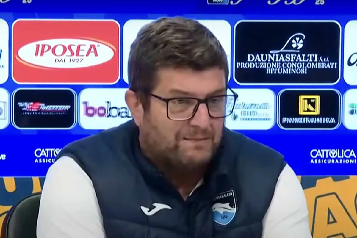 Baldini in conferenza stampa