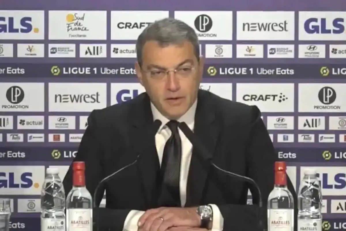 Comolli in conferenza stampa