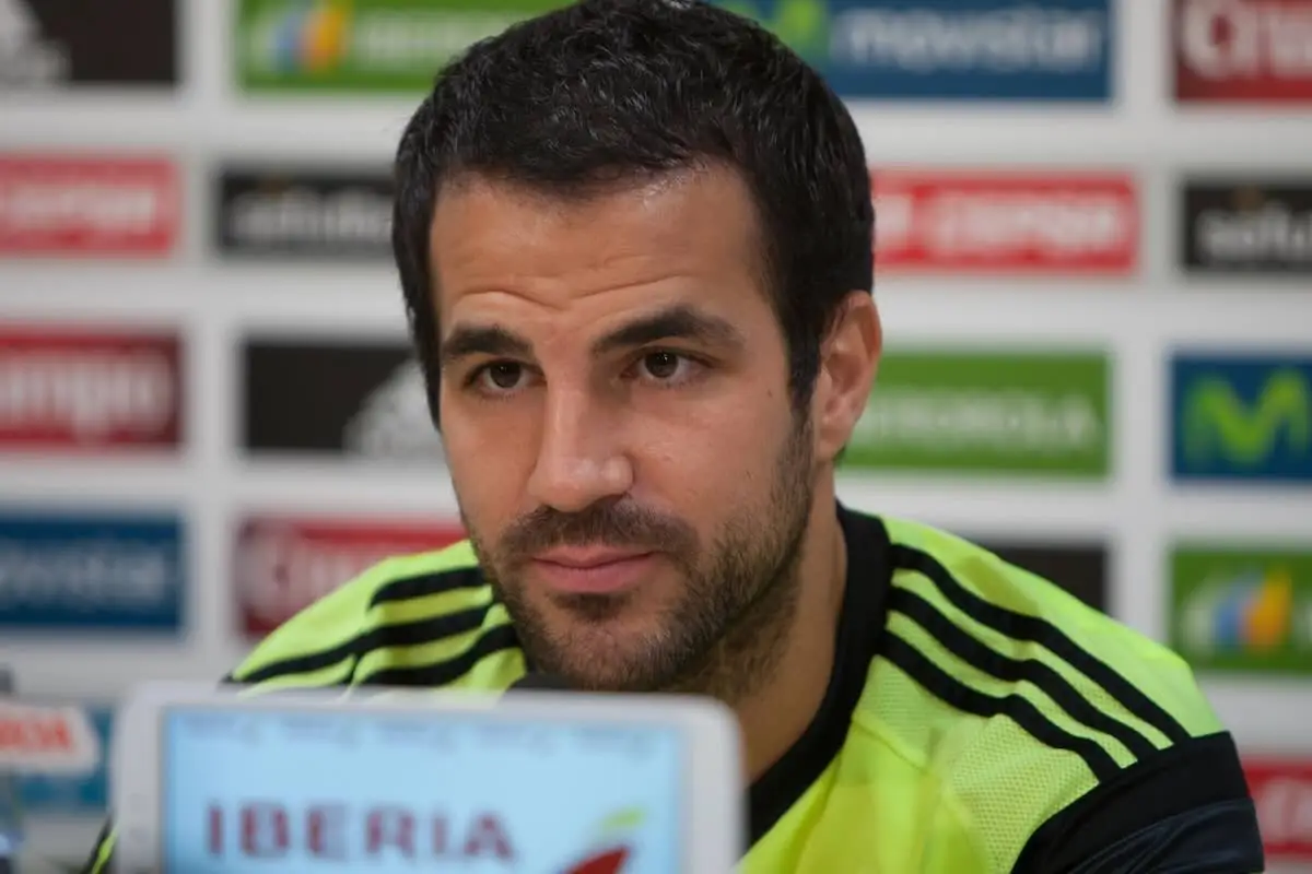 Fabregas in conferenza stampa