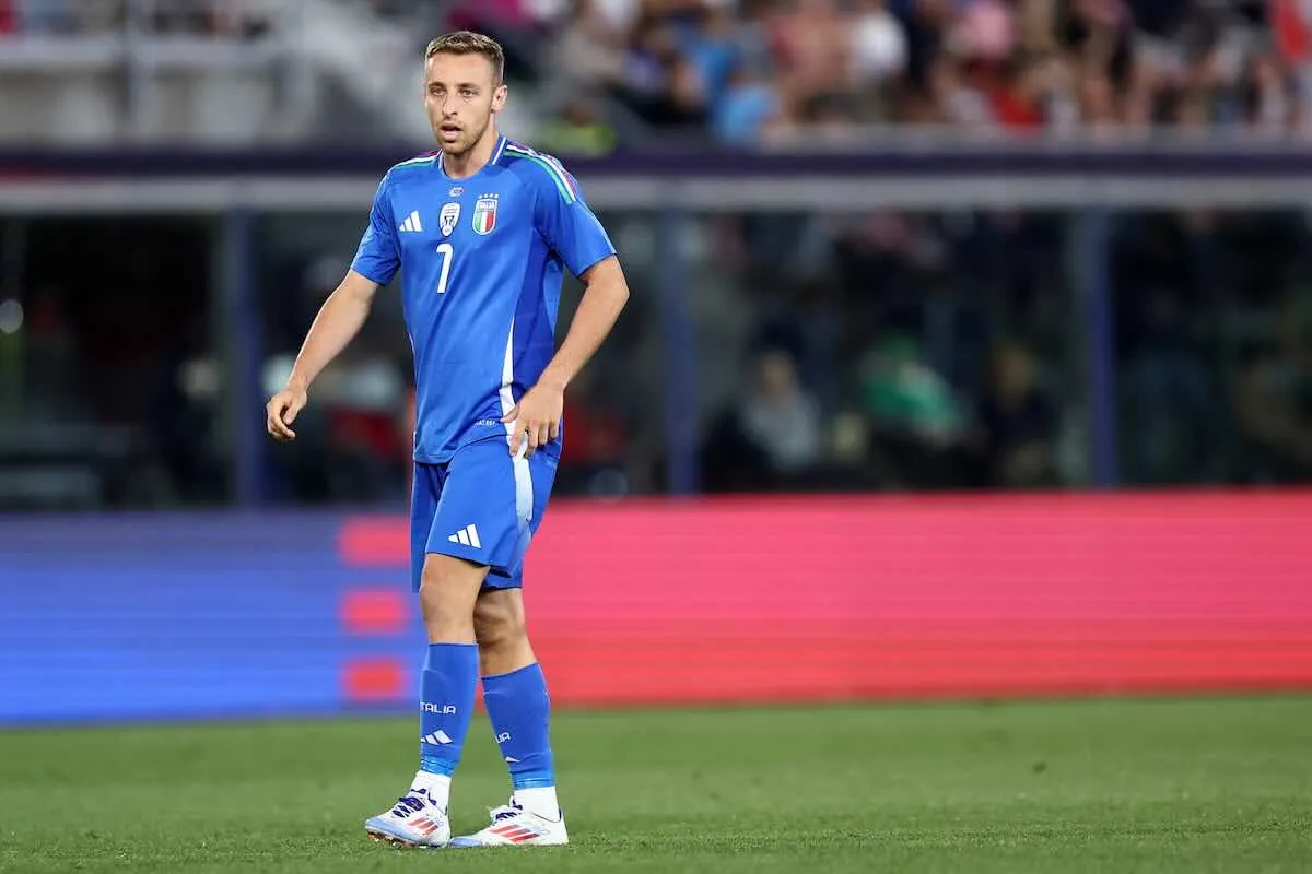 Frattesi con la maglia della Nazionale