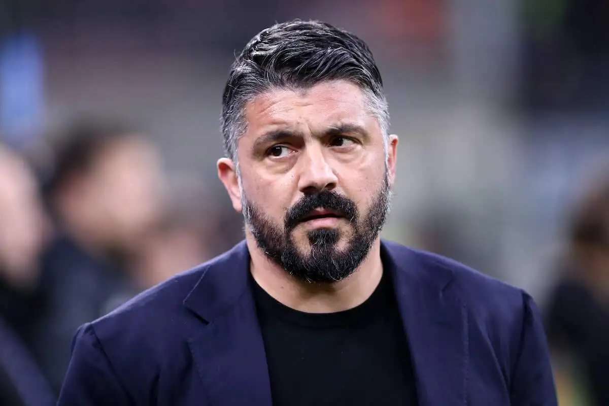Gattuso in primo piano