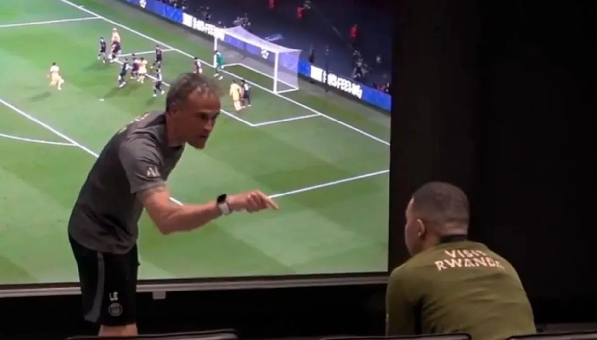 Luis Enrique Mbappe discorso