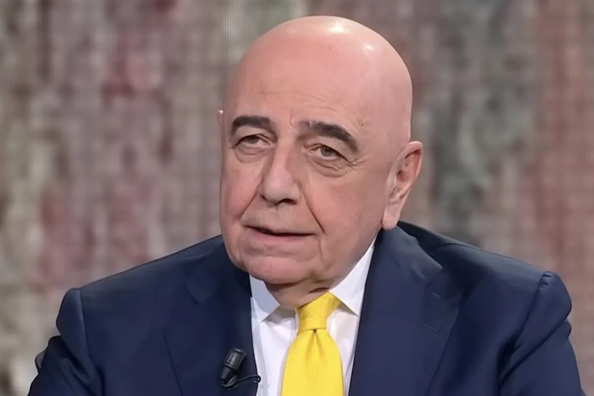 Galliani in primo piano