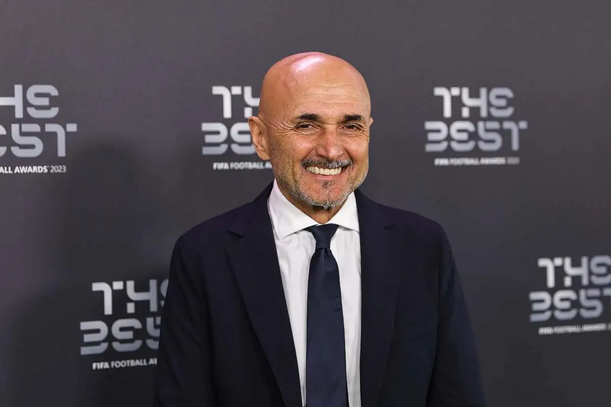 Luciano Spalletti sorride